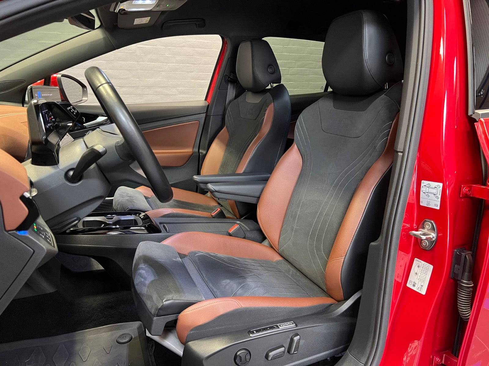 Rød VW ID.4 fra 2022