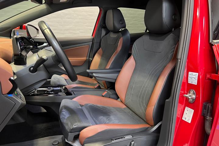 Rød VW ID.4 fra 2022