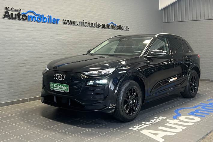 Sort Audi Q6 e-tron fra 2025