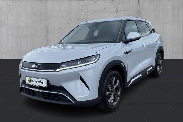 Hvid BYD Atto 2 fra 2025 set udefra