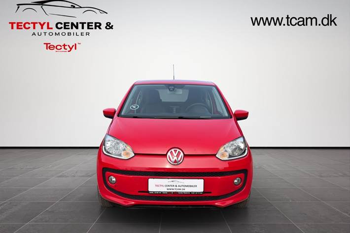 Rød VW UP! fra 2012