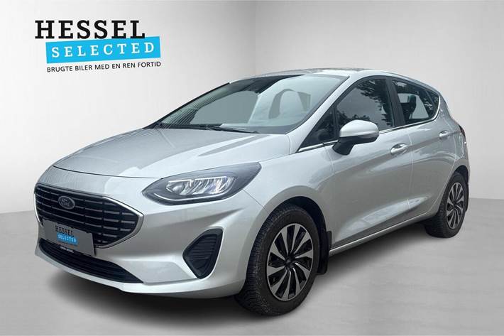 Sølv Ford Fiesta fra 2022