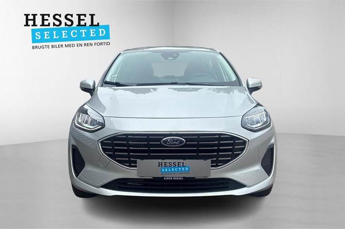 Sølv Ford Fiesta fra 2022