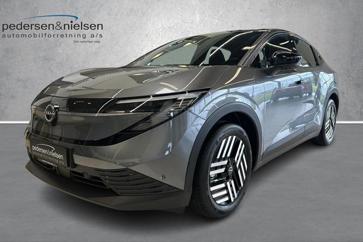 Sort Nissan Leaf fra 2026 set udefra