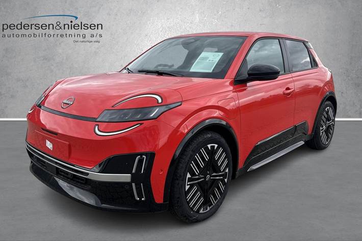 Rød Nissan Micra fra 2026