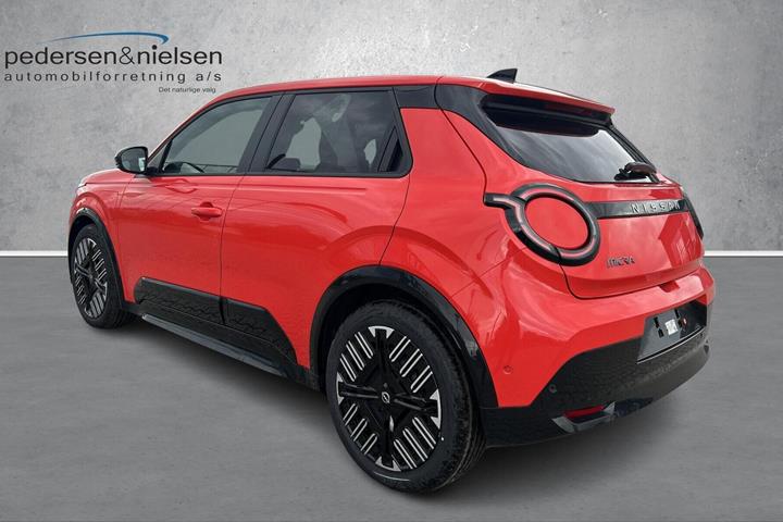 Rød Nissan Micra fra 2026