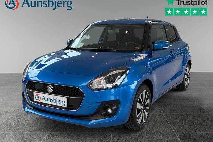 Blå Suzuki Swift fra 2020