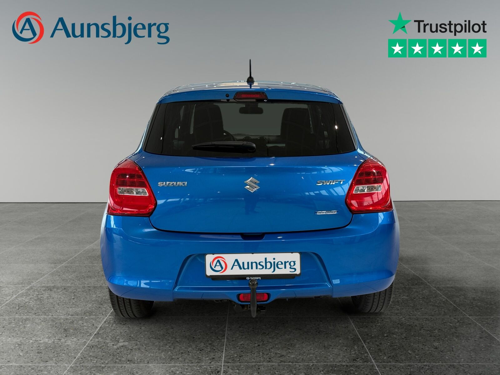Blå Suzuki Swift fra 2020