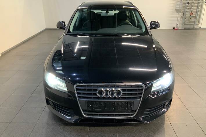 Sort Audi A4 fra 2008