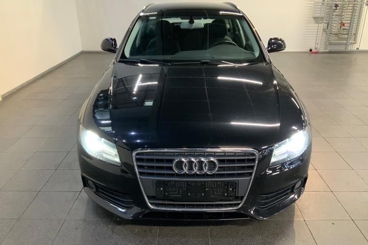 Sort Audi A4 fra 2008