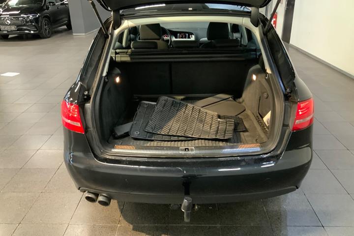 Sort Audi A4 fra 2008