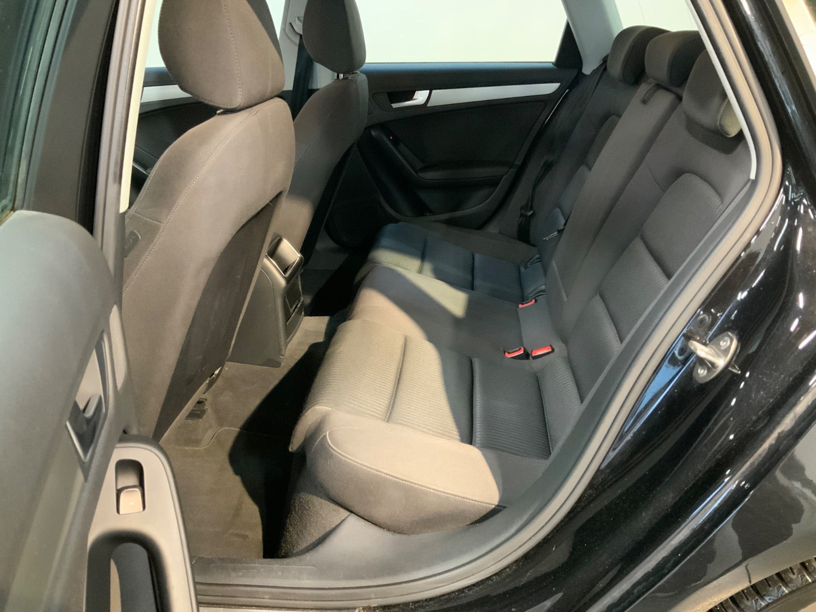 Sort Audi A4 fra 2008