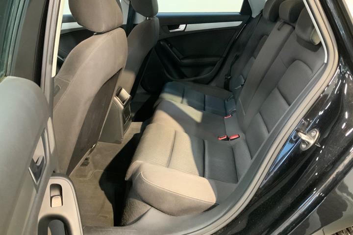 Sort Audi A4 fra 2008