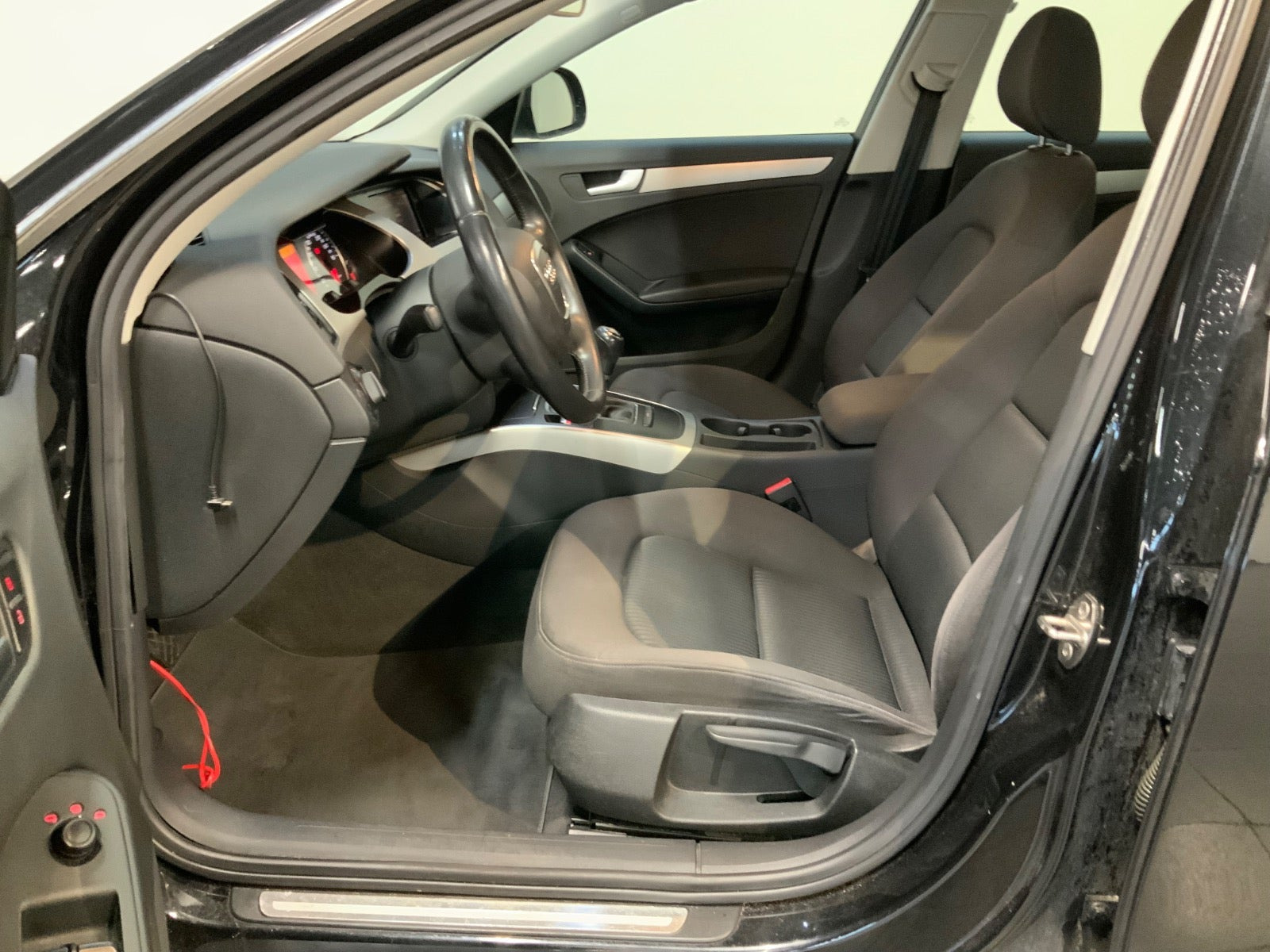 Sort Audi A4 fra 2008