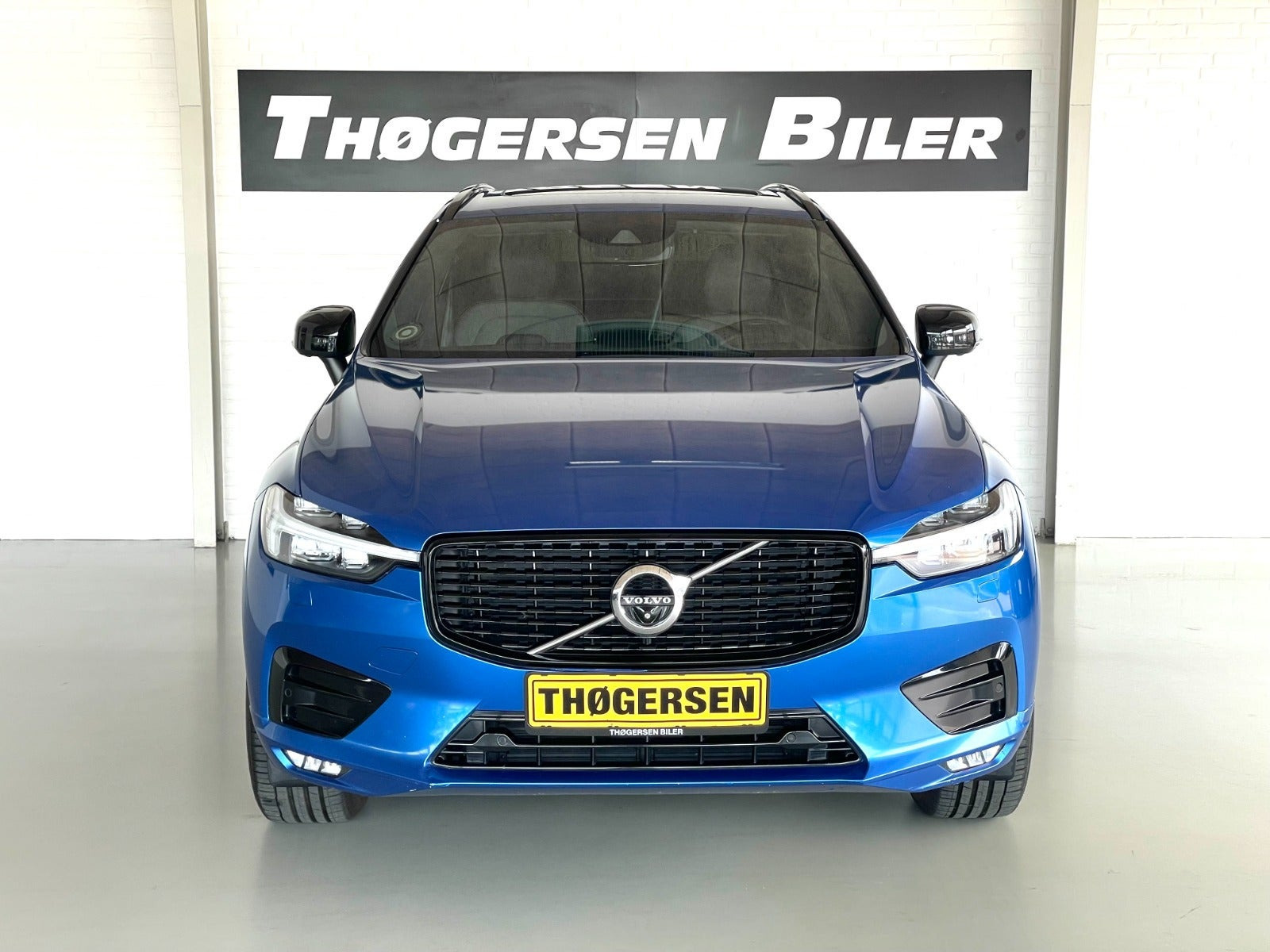Blå Volvo XC60 fra 2021