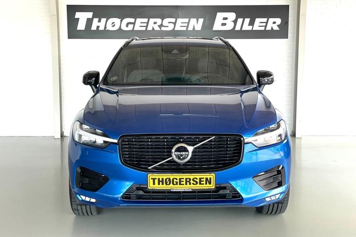 Blå Volvo XC60 fra 2021