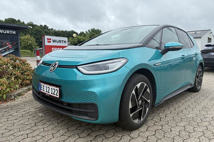 Blå VW ID.3 fra 2022