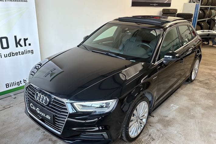 Sort Audi A3 fra 2017