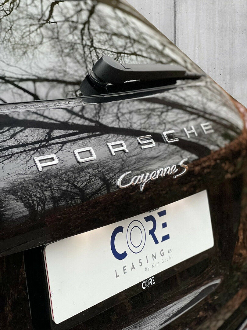 Sort Porsche Cayenne S fra 2018