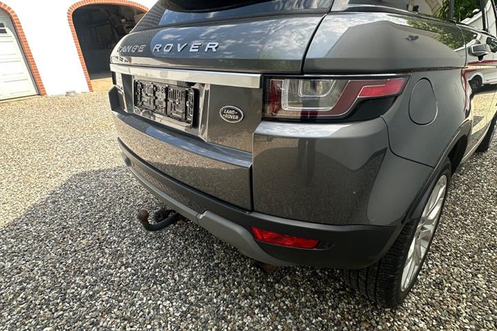 Grå Land Rover Range Rover evoque fra 2016