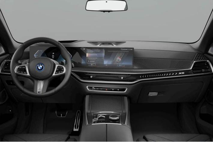 Grå BMW X5 fra 2023