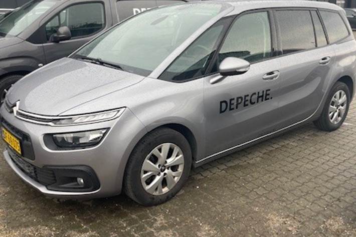Grå Citroën Grand C4 SpaceTourer fra 2020