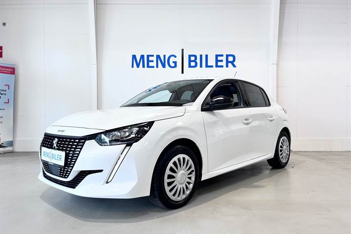 Hvid Peugeot 208 fra 2023