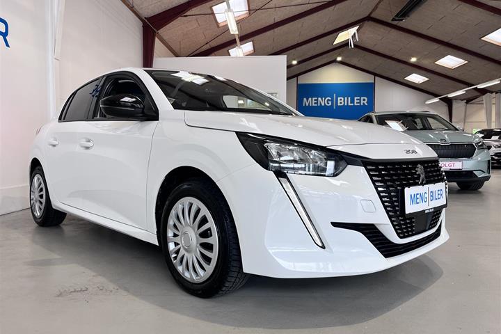 Hvid Peugeot 208 fra 2023