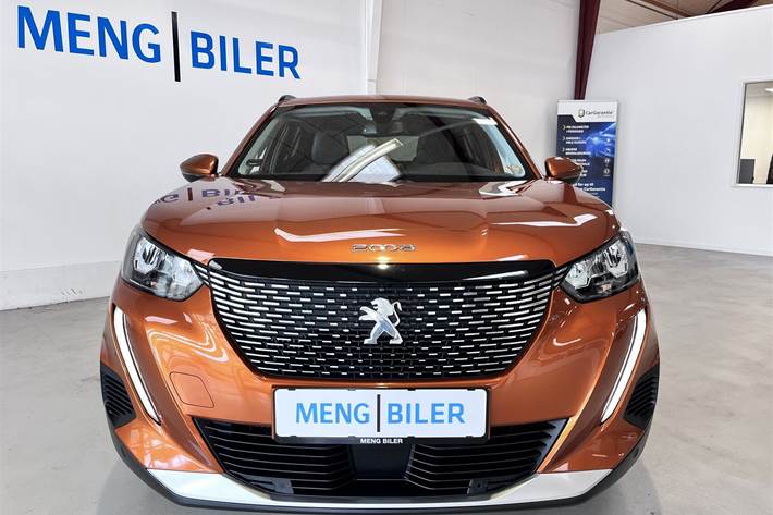 Orange Peugeot 2008 fra 2020