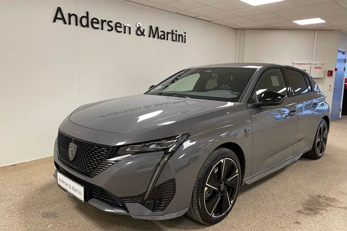 Grå Peugeot E-308 fra 2024