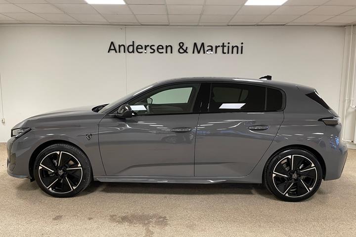 Grå Peugeot E-308 fra 2024
