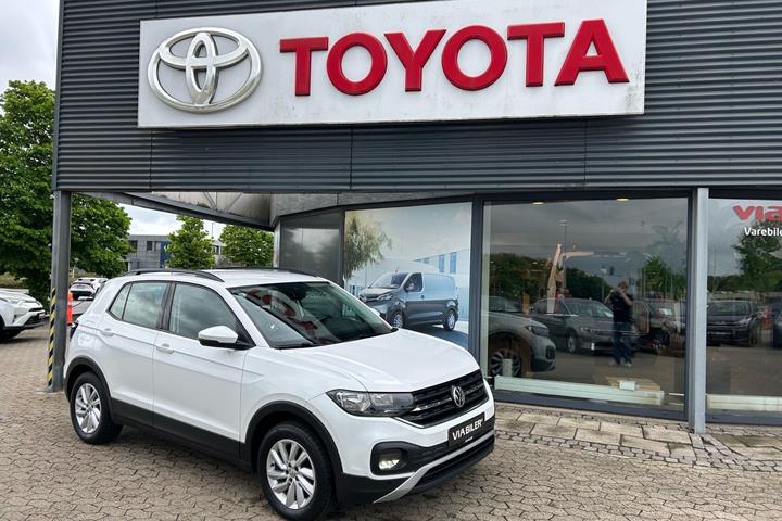 Hvid VW T-Cross fra 2020