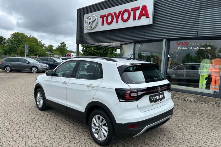 Hvid VW T-Cross fra 2020