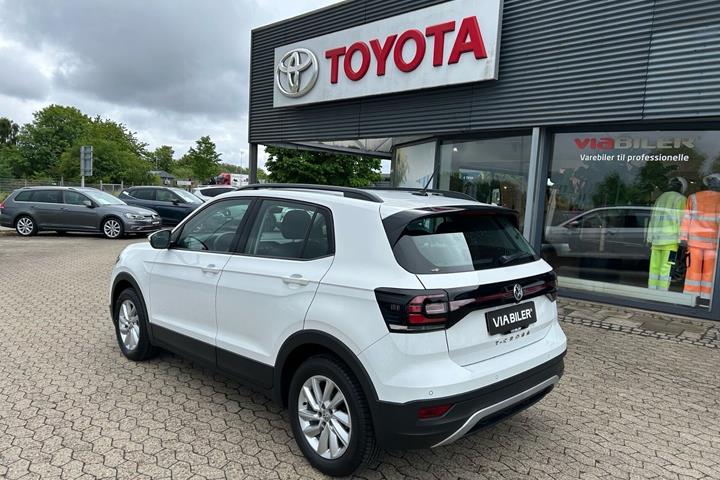 Hvid VW T-Cross fra 2020