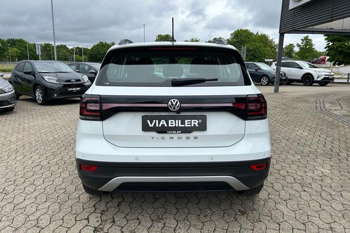 Hvid VW T-Cross fra 2020