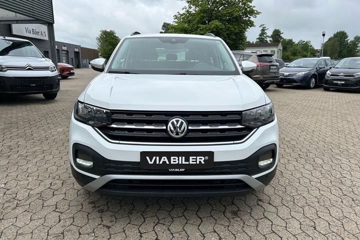 Hvid VW T-Cross fra 2020