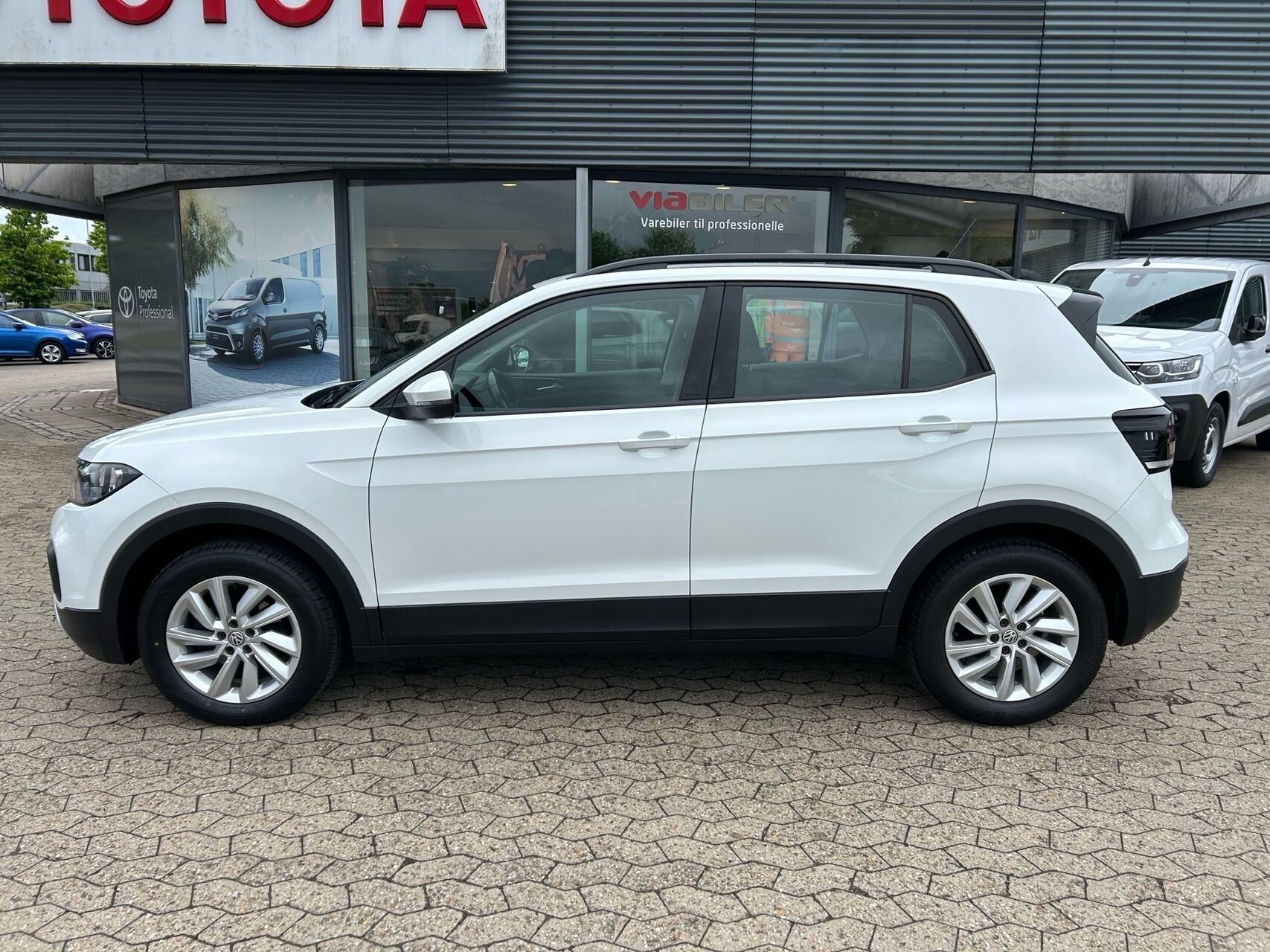 Hvid VW T-Cross fra 2020
