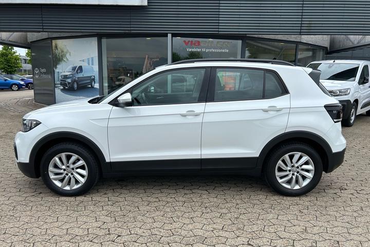 Hvid VW T-Cross fra 2020