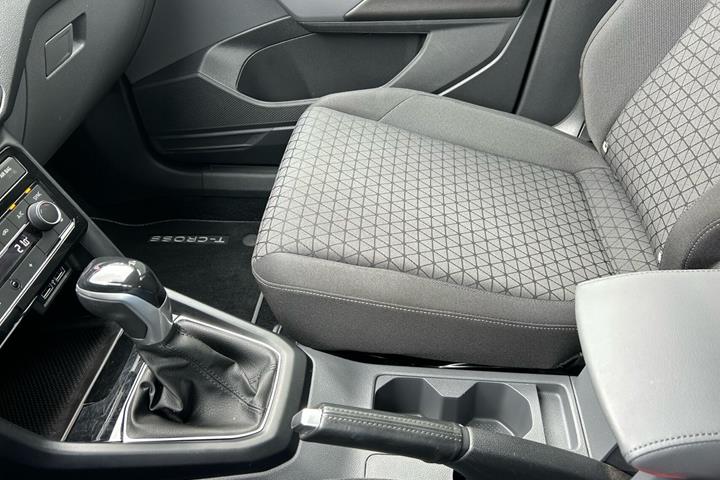 Hvid VW T-Cross fra 2020