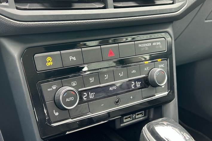 Hvid VW T-Cross fra 2020