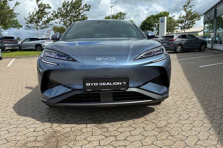 Blå BYD Sealion 7 fra 2025