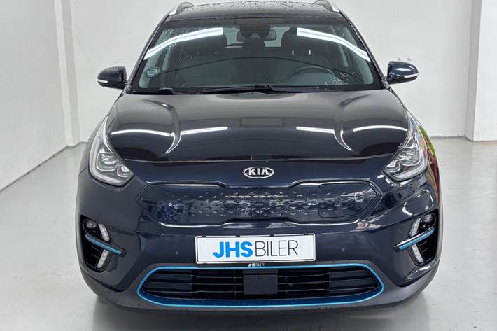 Blå Kia e-Niro fra 2020