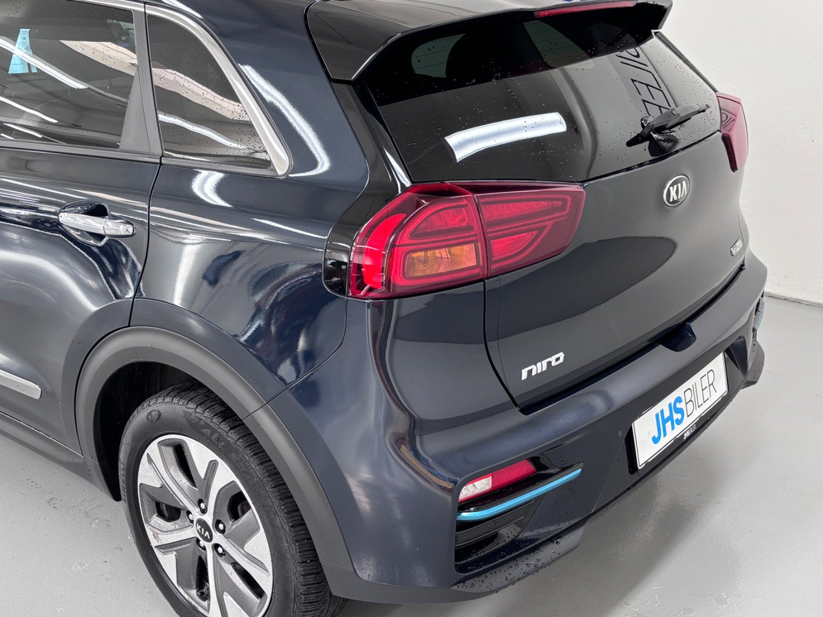 Blå Kia e-Niro fra 2020