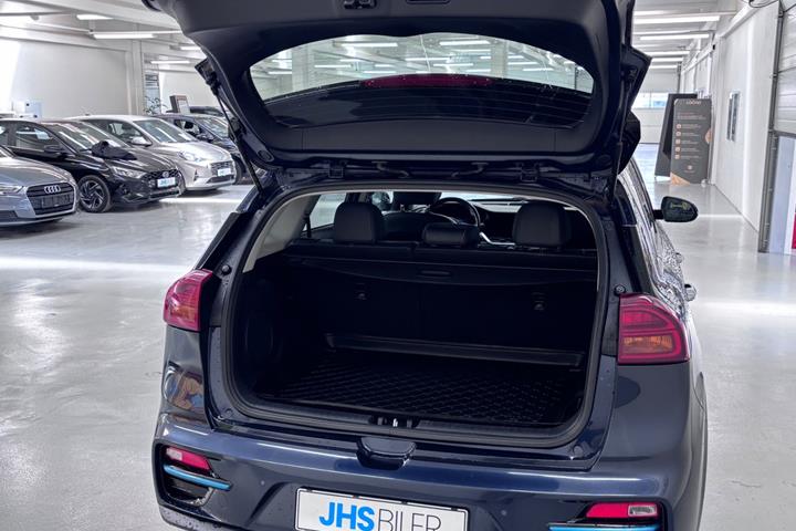 Blå Kia e-Niro fra 2020