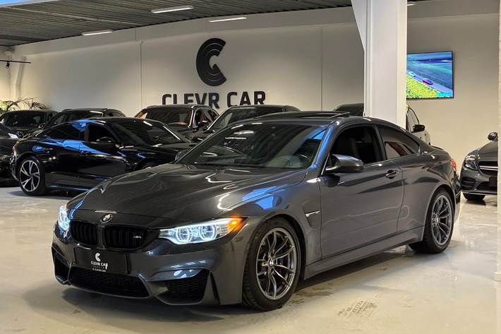 Grå BMW M4 fra 2014