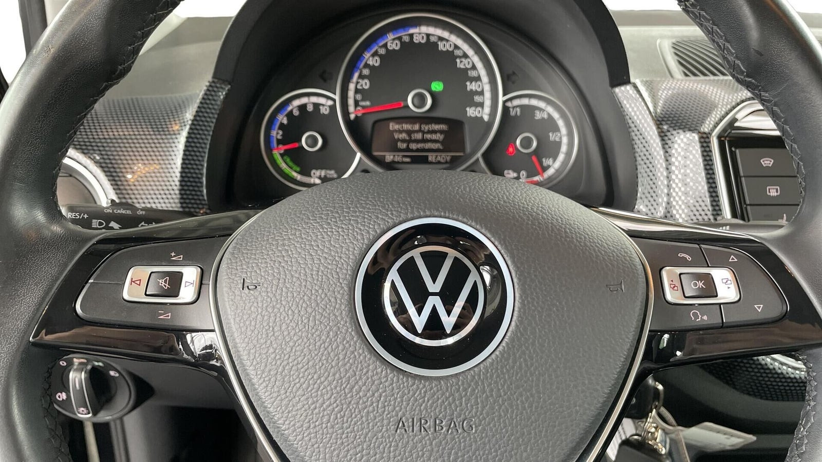 Sort VW E-UP! fra 2021