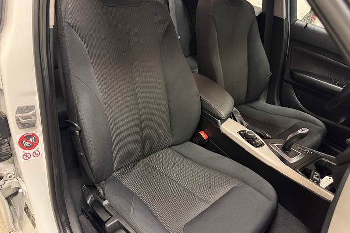 Hvid BMW 120d fra 2016