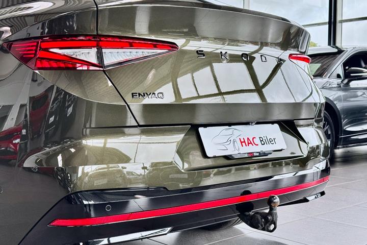 Grøn Skoda Enyaq fra 2026