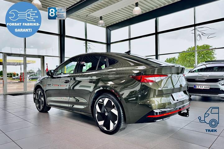 Grøn Skoda Enyaq fra 2026