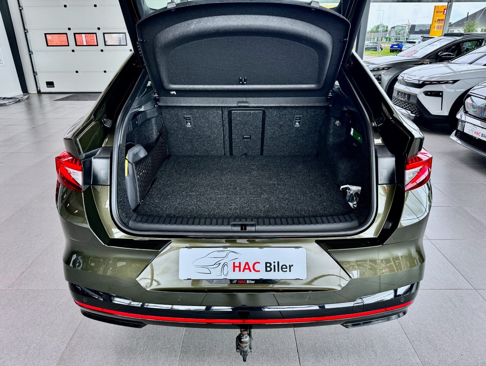 Grøn Skoda Enyaq fra 2026